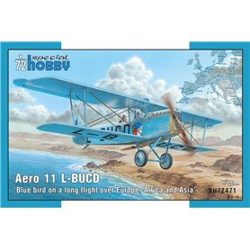 Special Hobby 72471 Aero 11 L-BUCD "Blue Bird on a Long Flight Over Europe, Africa and Asia"