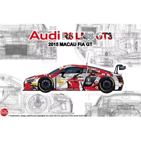 Nunu 24028 Audi R8 LMS GT3 2015 Macau FIA GT