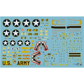 Arma Hobby 1:72 CACTUS AIR FORCE - Grumman F4F-4 Wildcat + Bell P-400/P-39D Airacobra - DELUXE SET