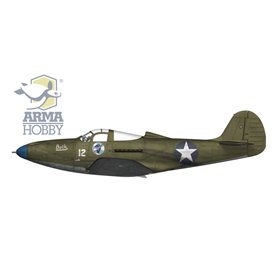 Arma Hobby 1:72 CACTUS AIR FORCE - Grumman F4F-4 Wildcat + Bell P-400/P-39D Airacobra - DELUXE SET