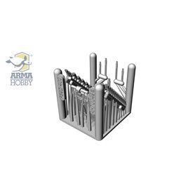Arma Hobby 1:72 CACTUS AIR FORCE - Grumman F4F-4 Wildcat + Bell P-400/P-39D Airacobra - DELUXE SET