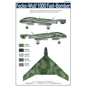 Modelcollect 1:48 Focke-Wulf 1000 - FAST BOMBER HEAVY-LOADED VERSION