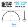 Green Stuff World Hobby Arch LED Lamp – DARTH BLACK