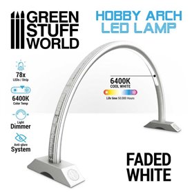 Green Stuff World Hobby Arch LED Lamp – FADED WHITE