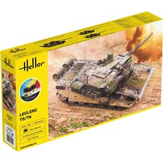 Heller 1:35 Leclerc T5/T6 - STARTER SET - z farbami