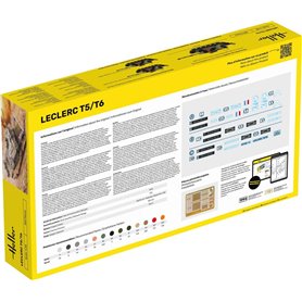 Heller 1:35 Leclerc T5/T6 - STARTER SET - z farbami
