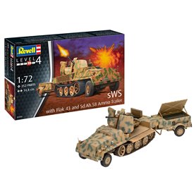 Revell 03293 sWS mit Flak-Aufbau als Sfl. mit 3,7cm Flak 43