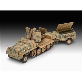Revell 03293 sWS mit Flak-Aufbau als Sfl. mit 3,7cm Flak 43