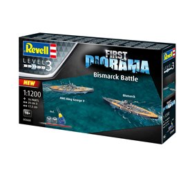 Revell 05668 First Diorama Set - Bismarck Battle