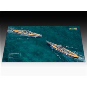 Revell 05668 First Diorama Set - Bismarck Battle