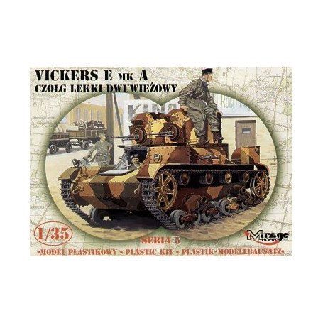 Mirage Hobby 1:35 Vickers E Mk.A / double turret version 