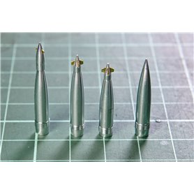 AFV Club 1:35 ALUMINIUM PGK SERIES - 155MM ARTILLERY SHELL