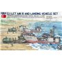 AFV Club SE735S02 1/350 ROC LCT Mk.6 & Landing Vehicle Set