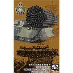 AFV Club 1:35 ROYAL ENGINEERS MODERN PIPE FASCINE FOR ANTI-TANK DITCHES