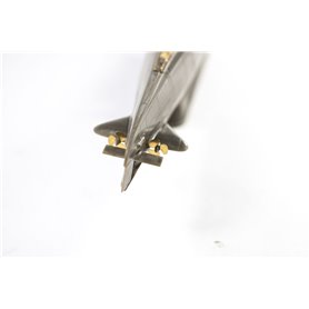 AFV Club AG35054 Photo-Etched Conversion Kit for German WWII Type XXI Submarine Detail Setup