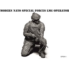 G&amp;G Simulations 1:35 MODERN NATO SPECIAL FORCES LMG OPERATOR 