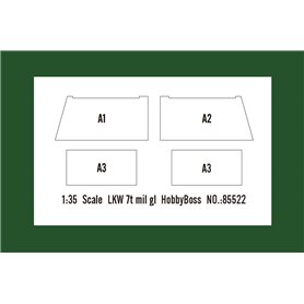 Hobby Boss 1:35 LKW 7T mil gl