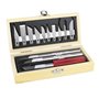 Excel 44382 Craft Hobby Knife Set - Wooden Box