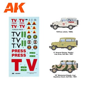 AK Interactive 1:35 FJ43 SUV WITH HARD TOP