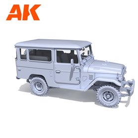 AK Interactive 1:35 FJ43 SUV WITH HARD TOP