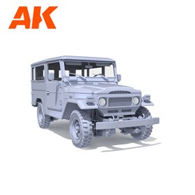 AK Interactive 1:35 FJ43 SUV WITH HARD TOP