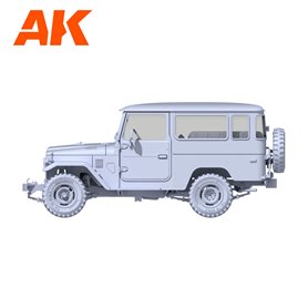 AK Interactive 1:35 FJ43 SUV WITH HARD TOP