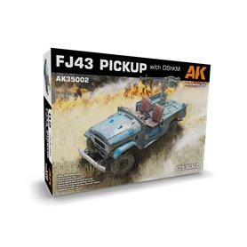 AK Interactive 35002 FJ43 Pickup With DShKM