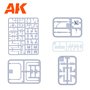 AK Interactive 1:35 FJ43 PICKUP WITH DSHKM