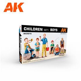 AK Interactive 35016 Children Set 1: Boys