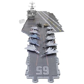 Forces Of Valor 831108 1:200 CVN-65 Deck, Section #H Deck + F-14A IRIAF, BuNo.160353 (3-6079), Tactical Fighter Base 8, Khatami,