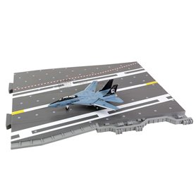 Forces Of Valor 831106 1:200 CVN-65 Deck, Section F Deck + F-14A VF-14 “Tophatters”
