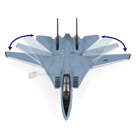 Forces Of Valor 831106 1:200 CVN-65 Deck, Section #F Deck + F-14A VF-14 “Tophatters”