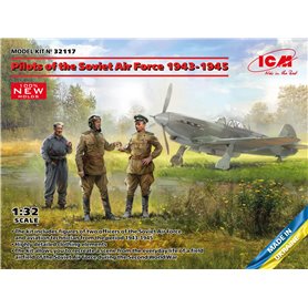ICM 1:32 PILOTS OF THE SOVIET AIR FORCE 1943-1945 
