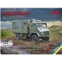 ICM 35136 Unimog S 404 with Box Body German Military Truck