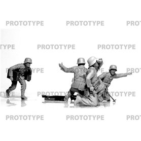 ICM 1:35 WWII GERMAN MORTAR S.GR.W.34 W/CREW