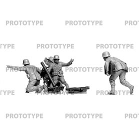ICM 1:35 WWII GERMAN MORTAR S.GR.W.34 W/CREW