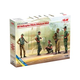 ICM 1:48 US HELICOPTER PILOTS - VIETNAM WAR