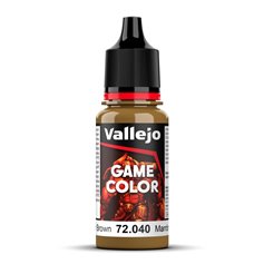 VALLEJO 72040 Game Color 18 ml. Leather Brown