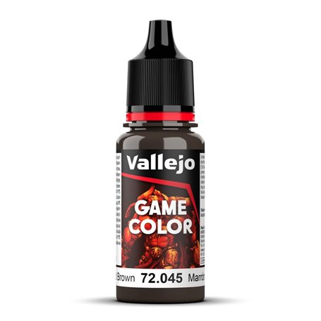 VALLEJO 72045 Game Color 18 ml. Charred Brown