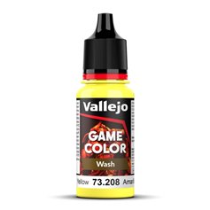 Vallejo GAME COLOR WASH 73208 Yellow - 18ml