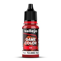 Vallejo GAME COLOR 72086 Red INK - 18ml
