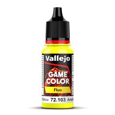 VALLEJO 72103 Game Color Fluo 18 ml. Fluorescent Yellow