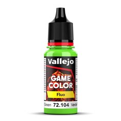 VALLEJO 72104 Game Color Fluo 18 ml. Fluorescent Green