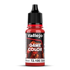 Vallejo GAME COLOR 72106 Scarlet Blood - 18ml