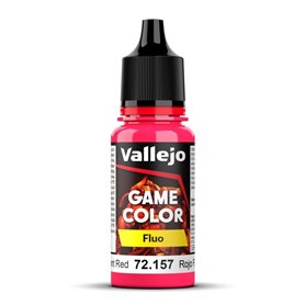VALLEJO 72157 Game Color Fluo 18 ml. Fluorescent Red