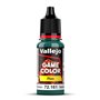 VALLEJO 72161 Game Color Fluo 18 ml. Fluorescent Cold Green