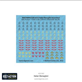 Bolt Action Italian Bersaglieri