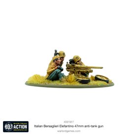 Bolt Action Italian Bersaglieri Elefantino 47mm AT Gun