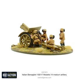 Bolt Action ITALIAN ARMY 100/17 MODELLO 14 MEDIUM ARTILLERY