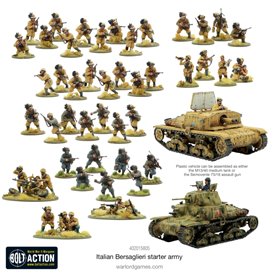 Bolt Action ITALIAN BERSAGLIERI STARTER ARMY
